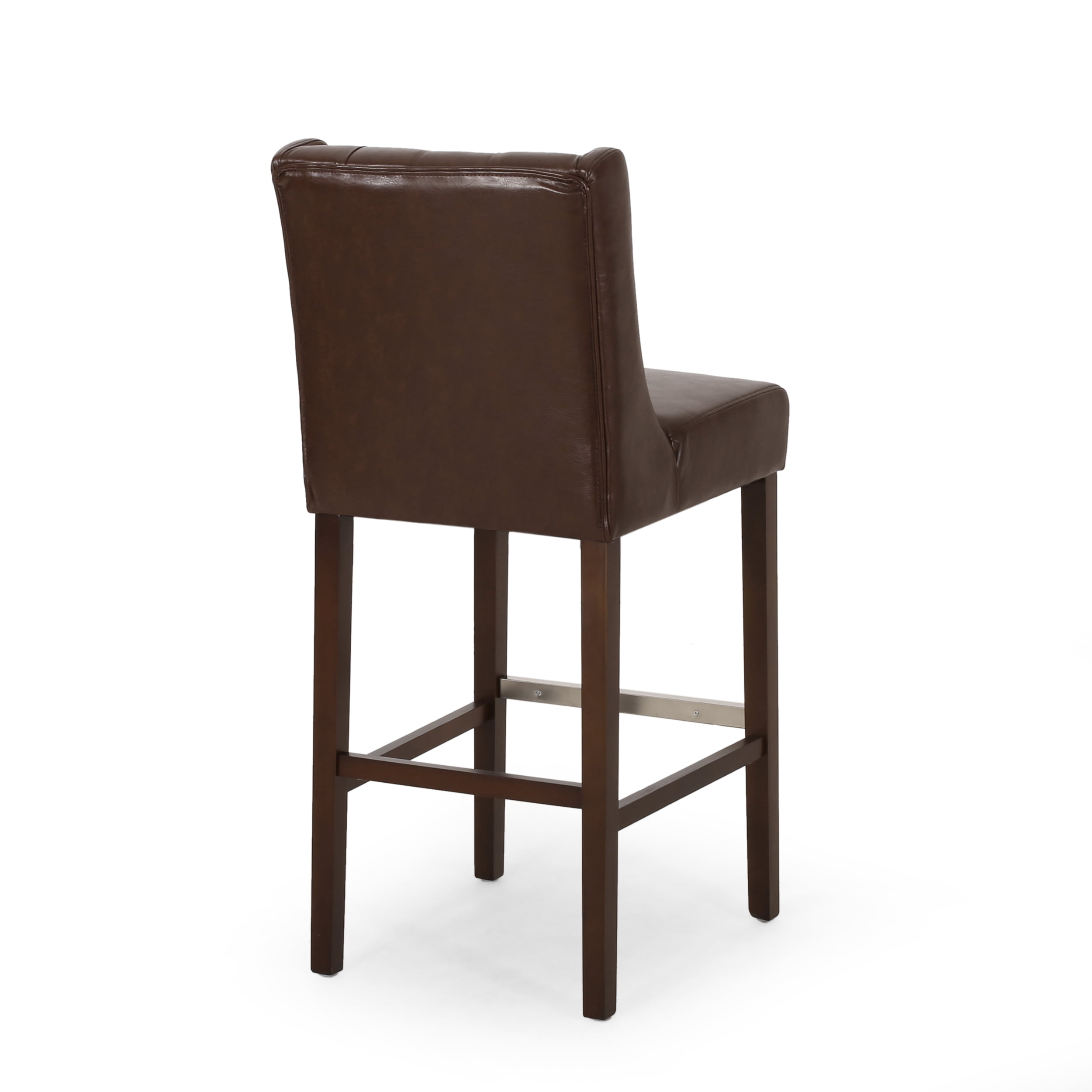 Noble House Daylanie Barstools, Dark Brown, Espresso