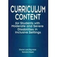 thumbnail image 1 of Pre-Owned Curriculum Content for Students With Moderate and Severe Disabilities in Inclusive Settings (Hardcover) 0205146678 9780205146673, 1 of 1