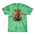 thumbnail image 1 of Wild Bobby, Undead Dark Knight, Pop Culture, Tie-Dye Tees, Spiral Kelly, X-Large, 1 of 3