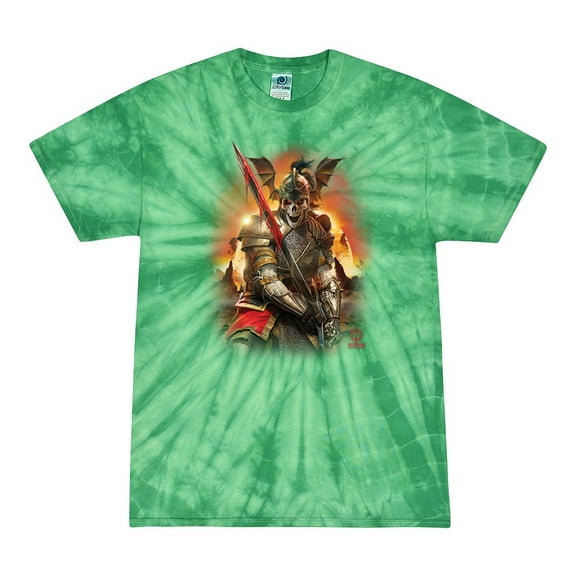 Wild Bobby, Undead Dark Knight, Pop Culture, Tie-Dye Tees, Spiral Kelly, X-Large
