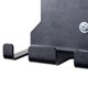 thumbnail image 5 of Soporte de almacenamiento para pesas,Soporte de almacenamiento para pesas Soporte de pared Gimnasio en casa,Estante colgante para pesas,pantalla,ahorro de espacio,negro,Colgador de pared, 5 of 7