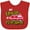 Red, variant on Inktastic My Uncle is a Firefighter with Fire Truck Boys or Girls Baby Bib