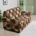 thumbnail image 3 of XYZCANDO Christmas Theme Armchair Slipcover, 1 Piece Stretch Chair Cover Armchair Cover for Living Room, 3 Seater Furniture, 3 of 6