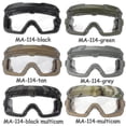 thumbnail image 5 of Lunettes de Protection Airsoft Paintball Coupe-Vent Anti-Buée Cs Wargame Randonnée pour Casque Tactique, 5 of 5