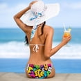 thumbnail image 5 of Easter Font One-Piece Swimsuit Bikini Set, Detachable Sponge, Adjustable Strap, Two-Pack, Beach Vacation Wear, 5 of 6