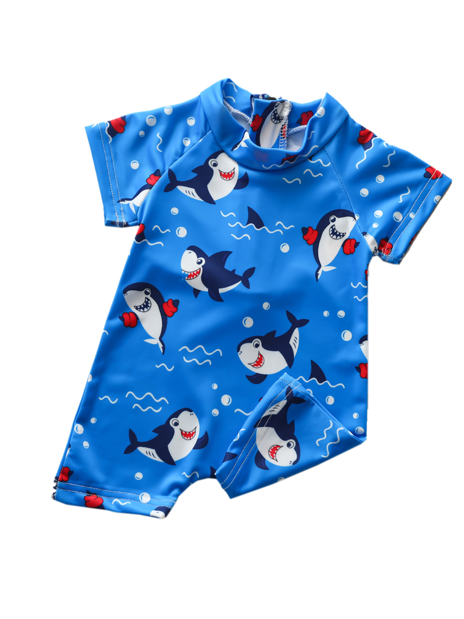 Licupiee Infant Baby Boys One Piece Swimsuit Cartoon Animal Print