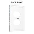 thumbnail image 4 of Kll Joystick Gamepad Wall Plate,Gloss Finish,Standard Size 1 - 5" X 3", Polycarbonate Thermoplastic,Electric Receptacle Plug Covers, 4 of 8