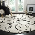 thumbnail image 1 of SAFAVIEH Florida Douglas Floral Vines Shag Area Rug, 1 of 6