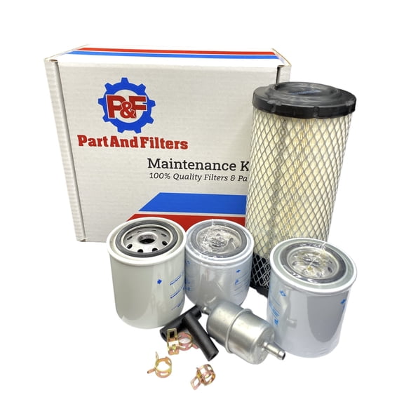 P&F Filter Kit For Kubota RTV1140CPX No HST