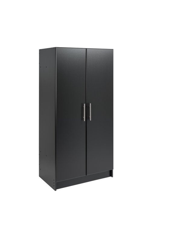 Black Wardrobe Closet With Mirror Dandk Organizer