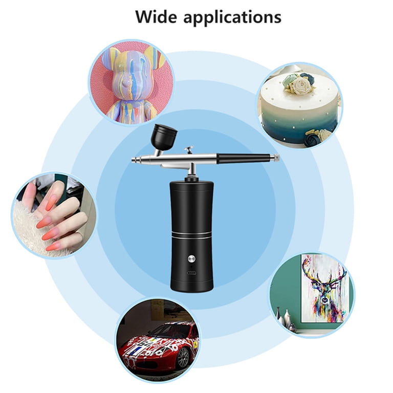 LITAMPO Airbrush Kit with Compressor Portable Cordless Handheld