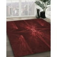 thumbnail image 3 of Ahgly Company Machine Washable Indoor Rectangle Transitional Saffron Red Area Rugs, 2' x 3', 3 of 7