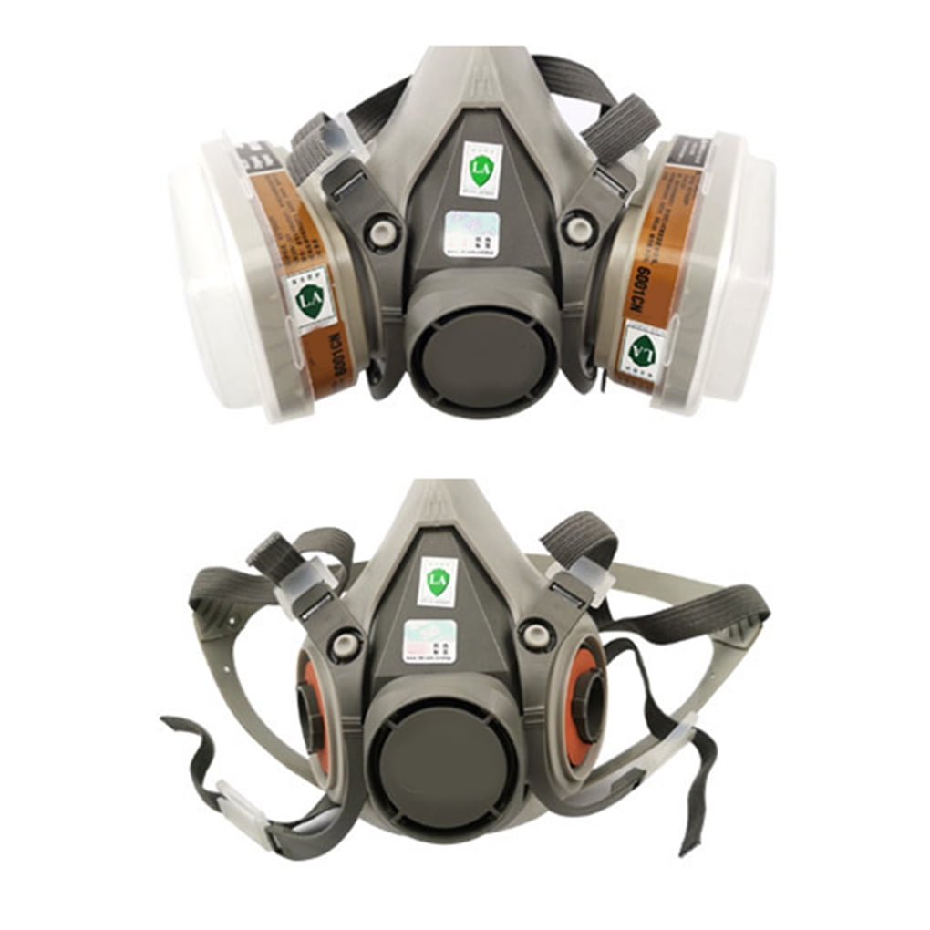 6200 Half Facepiece Mask with Dual Filter Can Antidust Antitoxic