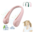 thumbnail image 2 of Ventilador De Cuello Portátil Silencioso Recargable Usb Xtellar rosa, 2 of 4