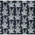 thumbnail image 4 of oneOone Organic Cotton Poplin Twill Fabric Rabbit Block Fabric Prints By Yard 42 Inch Wide, 4 of 4