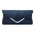 thumbnail image 4 of Bolso de mano para mujer con lentejuelas de PU de Europa y Estados Unidos, bolso de mano, bolso de cosméticos, bolso de cena, 4 of 5