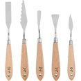 thumbnail image 1 of Set Of 5 Stainless Palette Knives, Palette Knives Set, 1 of 5