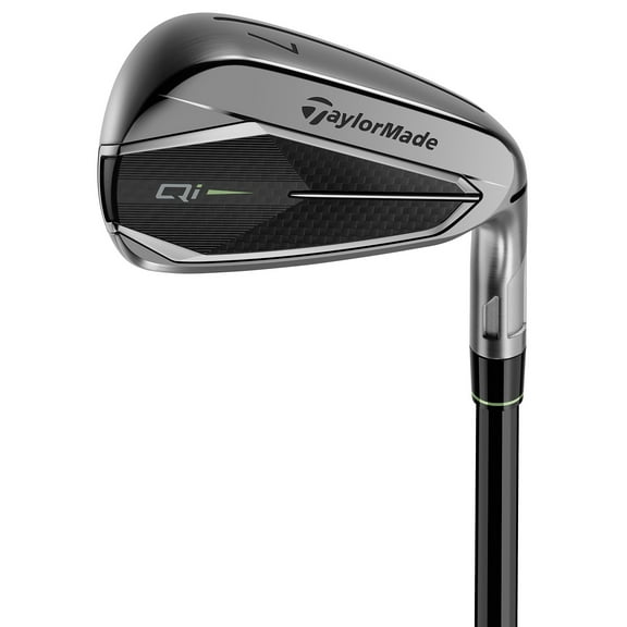 Pre-Owned TaylorMade Qi Black 5-PW, AW Iron Set Regular Steel FST KBS Max MT 85 Mint