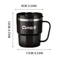thumbnail image 2 of 304 Stainless Stay-Hot Camp Mug | Press Fit Drink Through Lid | Cup for Coffee, Tea and Drinks | Insulated Stainless Steel Coffee Mug | BPA-Free | Cream Gloss, 2 of 6