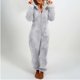 thumbnail image 1 of Pijamas de lana esponjosa con cremallera para mujer, ropa de dormir cálida con capucha para adultos, monos de talla grande 5XL, 2023 xuanjing  unisex, 1 of 2