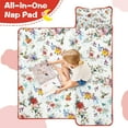 thumbnail image 4 of Pioneer Flower Floral Print Pattern Toddler Nap Mats for Kids Preschool,Sleeping Mat Bag or Kids,Toddler Sleeping Bag,Toddler Nap Mat or Daycare, 4 of 6