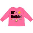thumbnail image 3 of Inktastic Lil Builder Future Construction Worker Boys or Girls Long Sleeve Toddler T-Shirt, 3 of 5