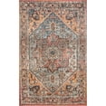 thumbnail image 2 of nuLOOM Amber Medallion Area Rug, 5' 3" x 7' 8", Orange, 2 of 2