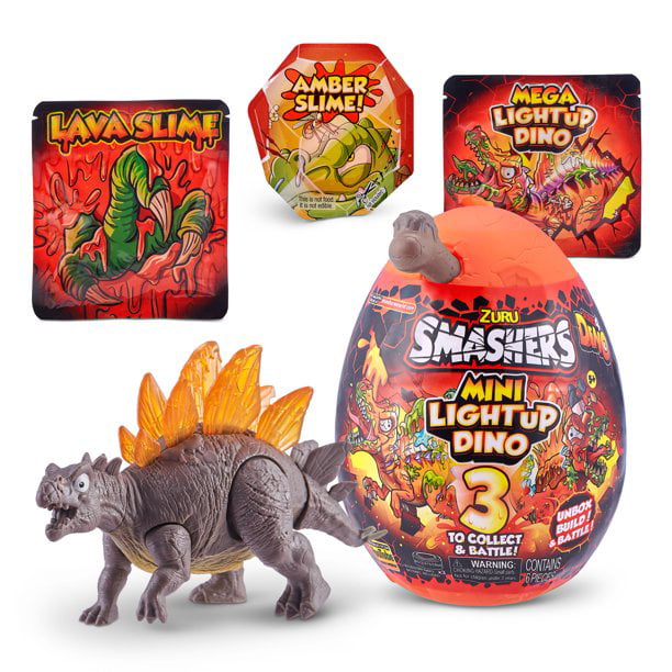 ZURU SMASHERS  Triceratops Smashers Dino Ice Age Surprise Mini Egg 