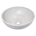 thumbnail image 2 of 14-in Small Concrete Round Vessel Sink - Light Gray, 2 of 8
