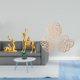 thumbnail image 2 of Figura de escritorio,Estatuas de ciervos Feng Shui para decoración de oficina y sala de estar,Figuras decorativas modernas para dormitorio,estante y escritorio.,Placa de pared con hojas de, 2 of 8