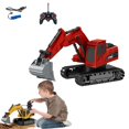 thumbnail image 1 of Alloy Remote Control Excavator Electric Toys Fun Remote Control Toys Electric Engineering Vehicle 2.4g Simulation Excavator Toys Scenario Simulation, 1 of 8