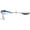 Blue/Silver, variant on Fishlab Bio Shad Willow Tailspin Tail Spinner 1.5 Perch