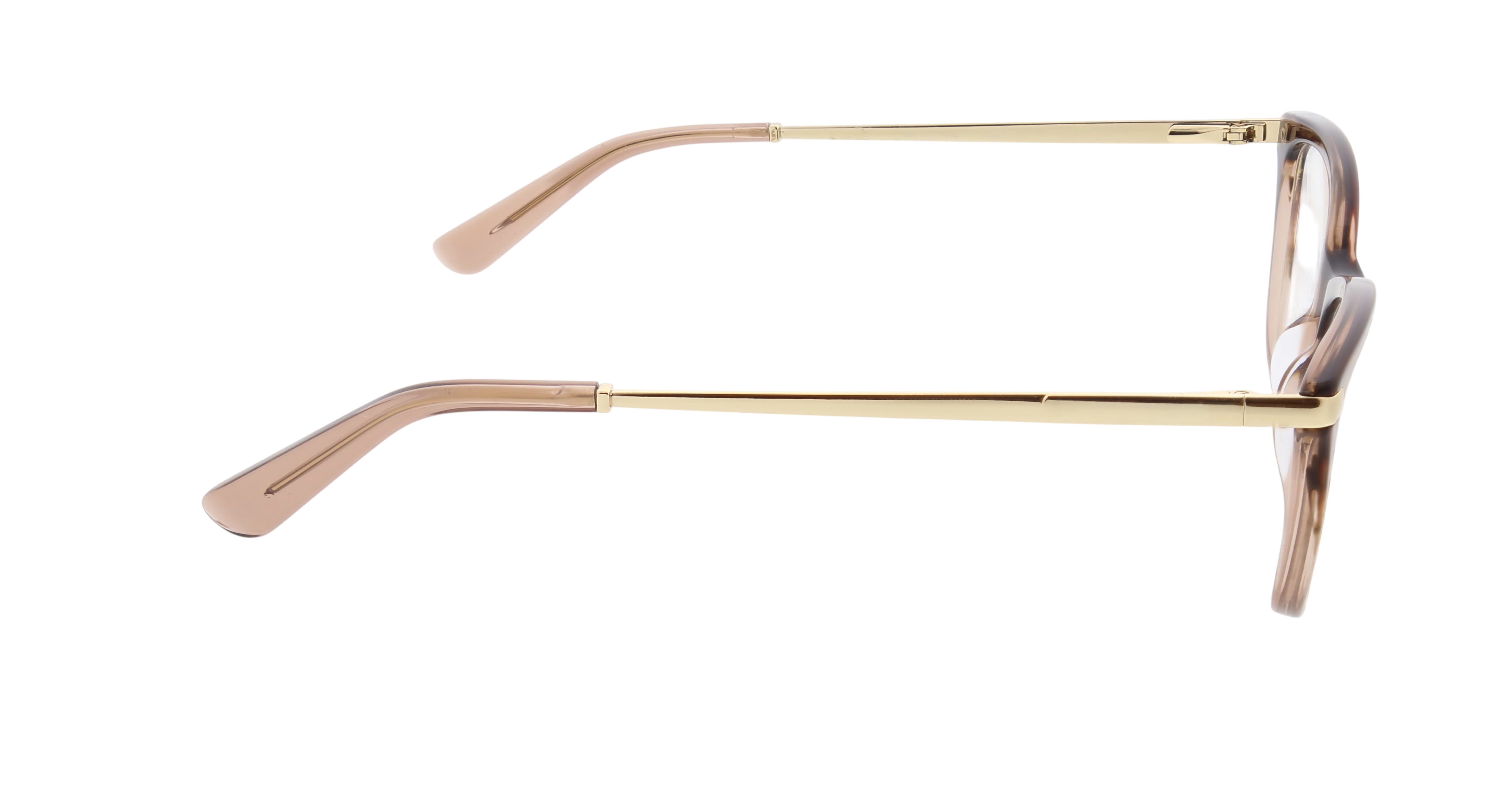 Nautica Women's NLO5022 Tan Acetate Cateye Rx'able Eyeglasses