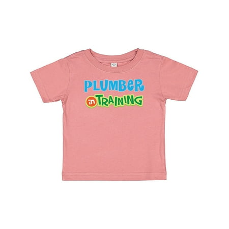 

Inktastic Plumber in Training Gift Baby Boy or Baby Girl T-Shirt