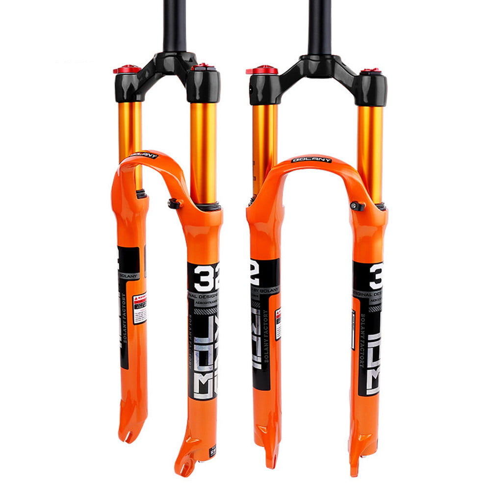 Details about   BOLANY MTB Bike Taper Fork 27.5/29''  Alloy 100mm Air Suspension Fork Thru Axle