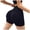 Black, variant on Workout Gym Shorts Women, High Waisted Seamless Butt Lifting Scrunch Butt Sports Shorts(Red,M)