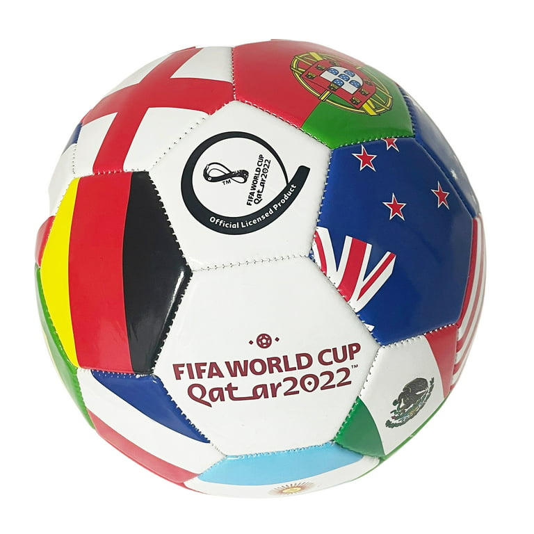 FIFA World Cup Soccer Ball Size 5, Country Flag Print 