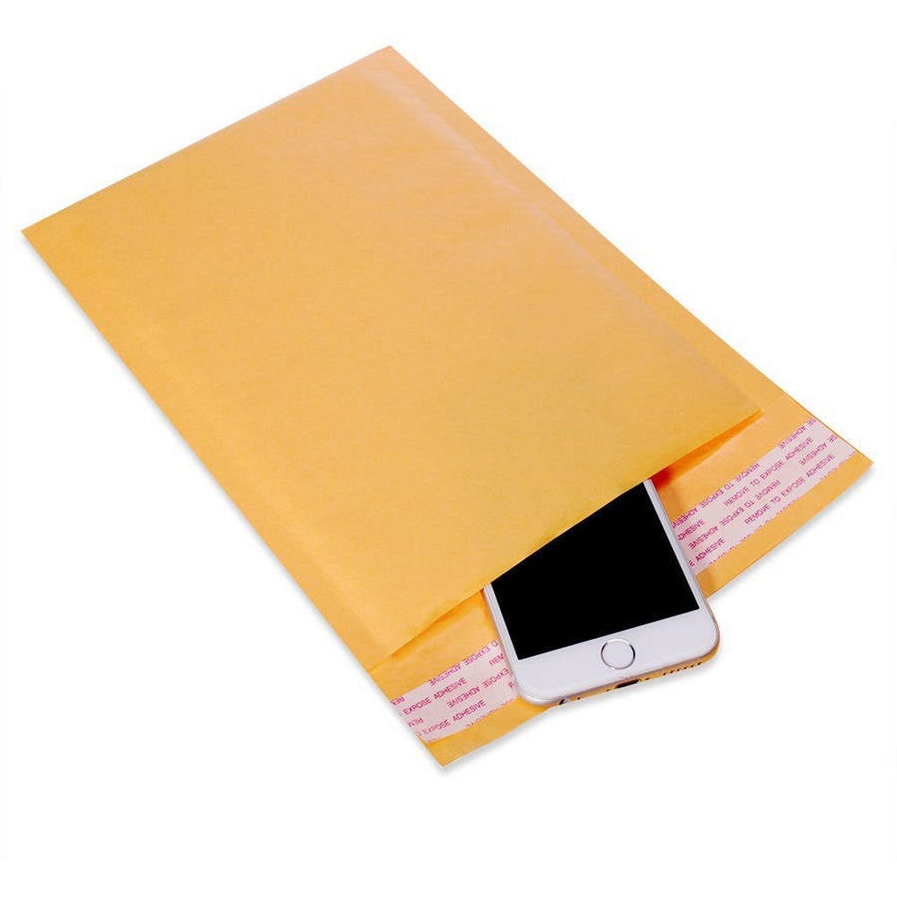 Self Sealing PREMIUM CUSHION KRAFT BUBBLE MAILER Case Bundle 100 Count (Multiple Sizes Available)