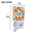 thumbnail image 4 of Yayeee LED Plug in Night Light for The Home with Auto Dusk to Dawn Light Sensors, 2 Pack, Pumpkins Pattern, 4 of 6