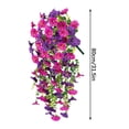 thumbnail image 2 of Artificial Flowers For Outdoors UVs Resistants Mornings Glorys Flowers Vines Fake Flower Outside Decroation For Wedding Porch Patio Balcony Planter Yard Garden, 2 of 7
