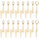 thumbnail image 1 of Dijes de relámpago, colgantes con forma de rayo y trueno para hacer collares, pulseras y joyas., 1 of 9