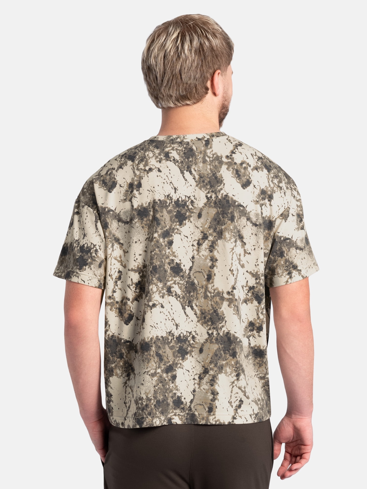 Fruit of the Loom Men’s Pajama Sleep French Terry T‑Shirt, S‑2XL