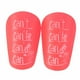 thumbnail image 3 of 2 espinilleras de fútbol, ​​protección para piernas, espinilleras de fútbol para fútbol Rosa 8cmx5cm, 3 of 9