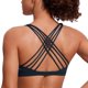 thumbnail image 1 of Top Deportivo CRZ YOGA con Tirantes, Sin Aros, Acolchado, Azul Marino, Talle S, 1 of 7