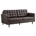 thumbnail image 2 of Exalt Tufted Vegan Leather Sofa, 2 of 4