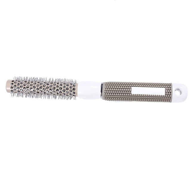 Cepillo Redondo Pequeño Cepillo de Pelo Redondo para Mujeres y Hombres Cepillo de Pelo Redondo de Cerámica Con Cerdas de Nailon Cabello Húmedo y Seco