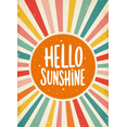 thumbnail image 4 of Vibrant Colors Sunshine Banner Retro Style Positive Message Decorative Design for Outdoor Events Indoor Home Decor Motivational Settings, 4 of 6