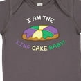 thumbnail image 4 of Inktastic I Am the King Cake Baby Boys or Girls Baby Bodysuit, 4 of 5