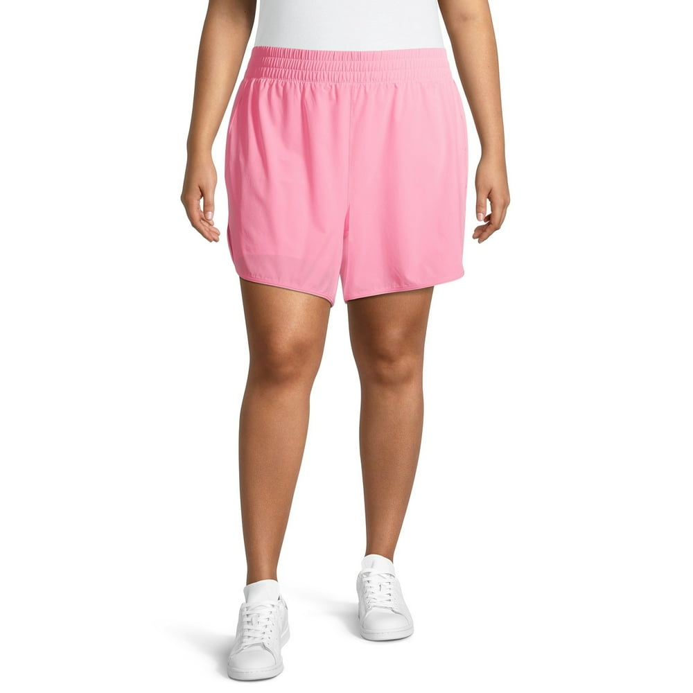 Avia Avia Women's Plus Size Lined Running Shorts
