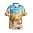 thumbnail image 2 of Balery Men'S Summer Hawaiian Shirts Short-Sleeve Design Name Printed Casual Shirts - Size Name, 2 of 9
